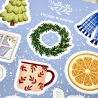 Winterzeit - Sticker