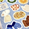 Winterzeit - Sticker