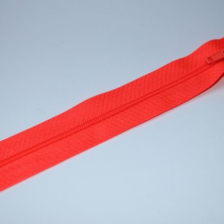 Reißverschluss neonkoralle 18 cm nicht teilbar neon  LE