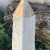  Schöner ägyptischer Obelisk, verziert mit Hieroglyphen. 84 cm.