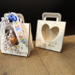 Geschenktasche Holz „Geburtstag“ | nachhaltig | personal