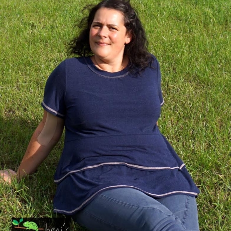Schnittmuster Volantshirt NenaLisi 