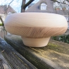 Eschenholz Schale geschwungen / Handarbeit aus Bayern / 23cm