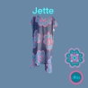 Kleid „Jette“ aus 100% Baumwolle (Musselin, Double Gauze)