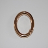 Karabiner ovale Form GOLD Ellipse Oval-Ring oval