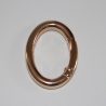 Karabiner ovale Form GOLD Ellipse Oval-Ring oval