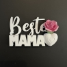 Beste Mama ❤️ Deko mit Herz aus 3D Druck