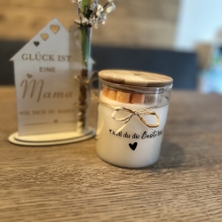 Kerze mit versteckter Botschaft-Geschenk für besondere Menschen 