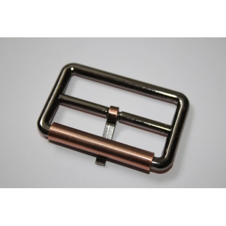 Schnalle 40 mm kupferrot Rollschnalle Metallschließe Union RE