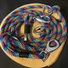 Farblich tolle Seil-Hundeleine robust und verstellbar