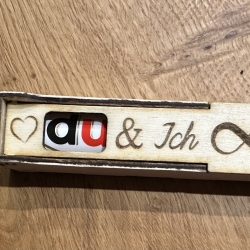 Personalisierte Duplo Geschenkbox|Holzbox mit Gravur