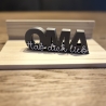 3D Druck Schriftzug „Mama-/Oma ich hab Dich Lieb“