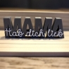 3D Druck Schriftzug „Mama-/Oma ich hab Dich Lieb“