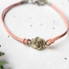 Lovely Rose • Armband Leder | Armschmuck | Farbwahl