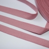 Köperband Baumwolle 11 mm pink hellgrau altrosa blau Nahtband