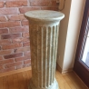 Runde, hohe griechische Säule. 100 cm.