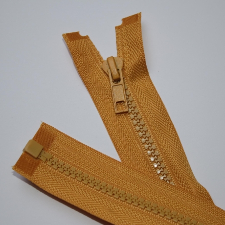 Reißverschluss senf 35 cm teilbar Jacken-Reißverschluss