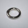 Rundkarabiner silber 23 mm 16 mm MINI Schlüsselring Karabinerring