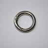 Rundkarabiner silber 23 mm 16 mm MINI Schlüsselring Karabinerring