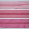 Reißverschluss rosa / dunkelrosa & 4 St. Zipper 5 mm #141