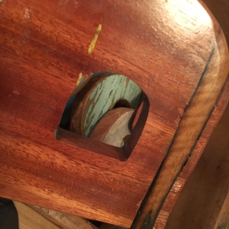 Holzbuchstaben, Holzbuchstabe, Buchstabe, Bootsholz, Vintage