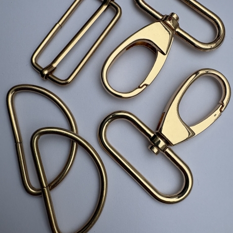 Set 40 mm Taschenset gold - rosAgold 40/38