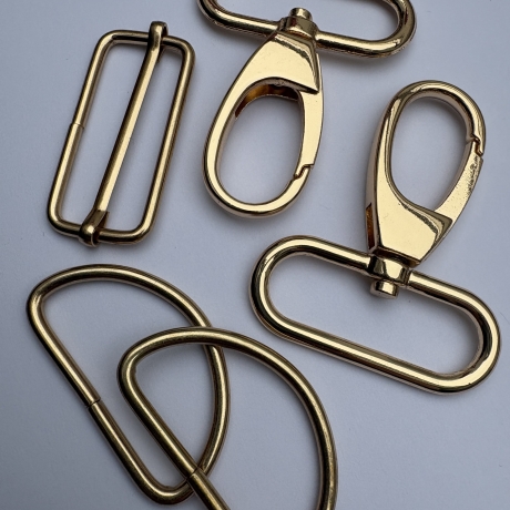 Set 40 mm Taschenset gold - rosAgold 40/38