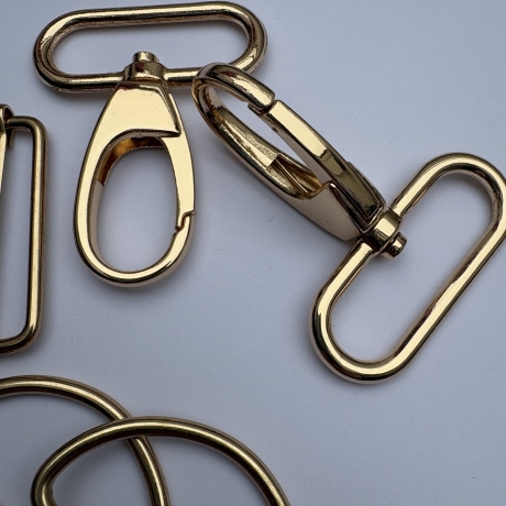 Set 40 mm Taschenset gold - rosAgold 40/38