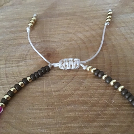 Miyuki-Rocailles Glasperlen-Armband anpassbar