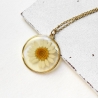 Gänseblümchen • Halskette gold | Blütenschmuck | Geschenk