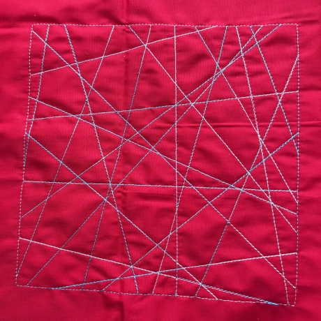 6x Füllmuster Linien neutral geometrisch Redwork Stickdatei