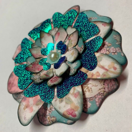 Plotterdatei 3D Blüte 