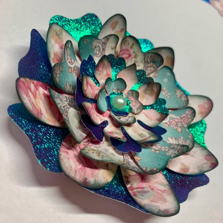 Plotterdatei 3D Blüte 
