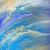 30x70x3,7 - Gemälde Acryl Pouring Art Bild blau