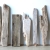 Treibholz Schwemmholz Driftwood 7 Brettchen  34- 44cm **E2**