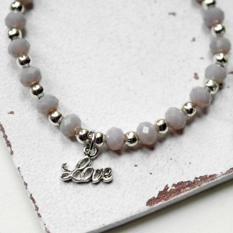 Love • Armband Perlen | Armschmuck | Geschenkidee