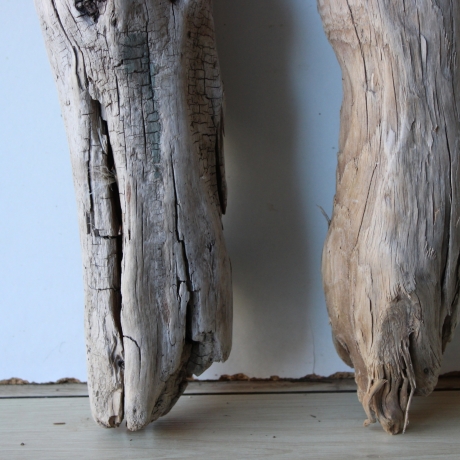 Treibholz Schwemmholz Driftwood 2 Hölzer Terrarium 50-53 cm 