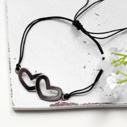 Herzen • Armband Makramee | Farbwahl | Armschmuck