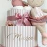 Windelbox Marie mit Püppi und Schühchen - personalisiert