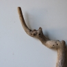 Treibholz Schwemmholz Driftwood 1  XL Ast  Garderobe 71 cm 
