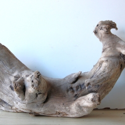 Treibholz Schwemmholz Driftwood 1 XXL WurzelTerrarium 30 cm hoch 