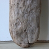 Treibholz Schwemmholz Driftwood 1 knorrige Skulptur  36 cm 