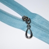 Reißverschluss taubenblau jeansblau inkl. Autolock-Zipper 5 mm