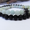 Partnerarmband Armband Schwarz Grün Perlenarmband Unisex Liebe