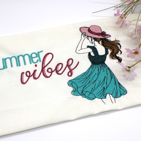 Sommerpaket 2026 Stickdateien ab 13x18cm Stickrahmen