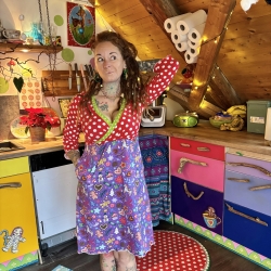 Mein Lieblingskleid Größe L weihnachtlich 