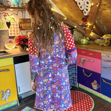 Mein Lieblingskleid Größe L weihnachtlich 