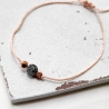 Achat • minimalistisches Armband | Farbwahl | Armschmuck