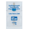Universal Zwillingsnadel Prym 130/705 H-ZWI~2,5/80~12/Art. 154916
