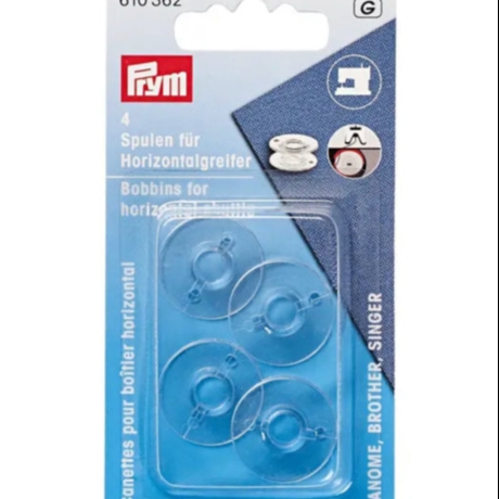 Spulen für Horizontalgreifer Transparent Prym / Art. 610362